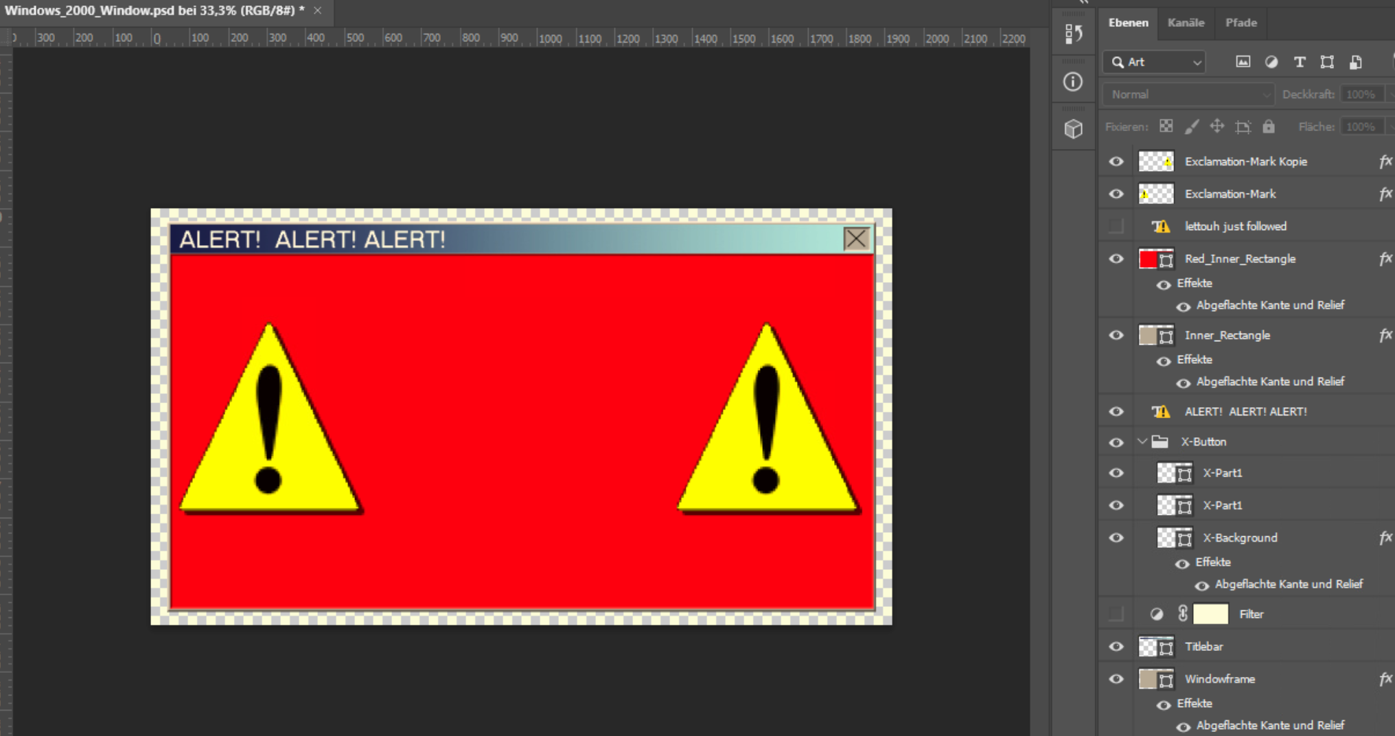 Picture of the Windows Alert showing other versions.